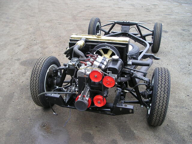 Auto Union 1000 SP Roadster 1961 – Rolling chassis with engine