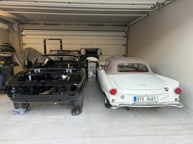 Auto Union 1000 SP Roadster 1961 – In the garage